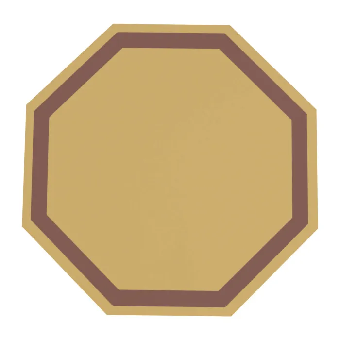 Керамогранит Grazia Ceramiche Pitti Decoro Ottagono A Senape+ Cotto