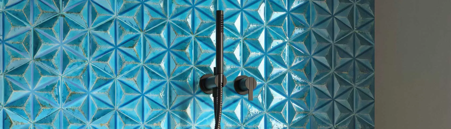 Керамогранит AcquarioDue Exa-3D Stella Azzurro Craquele