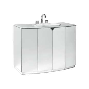 Originali Interni Italiani FANTASMA BASE PORTA LAVABO SINGOLO 114x57x85h, 2 ANTE