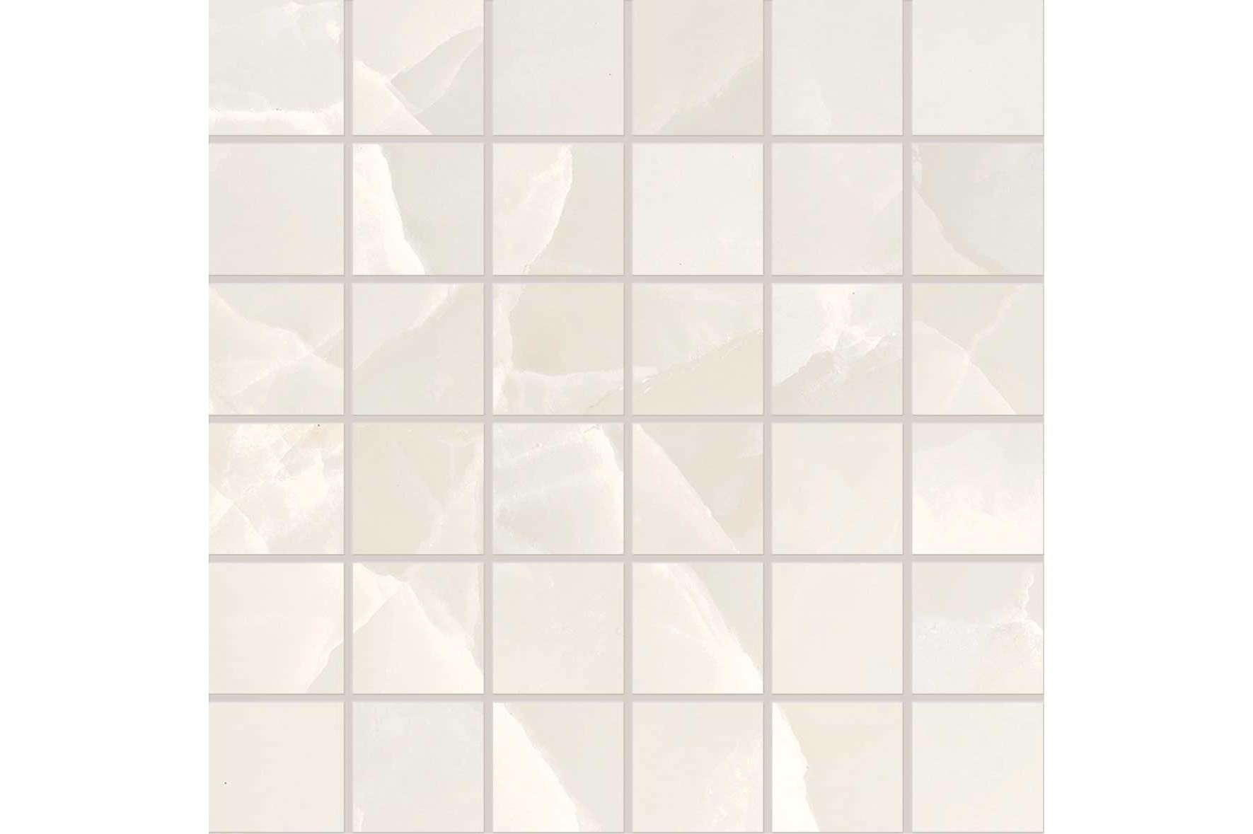 Керамогранит Emil Ceramica Tele Di Marmo Onyx Onyx Ivory Mosaico 5X5