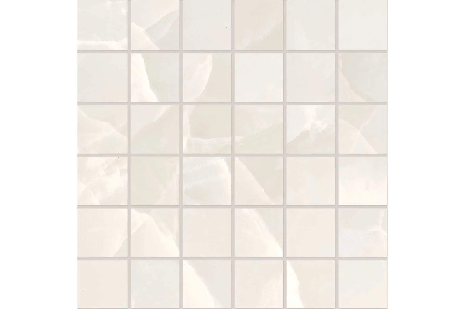 Керамогранит Emil Ceramica Tele Di Marmo Onyx Onyx Ivory Mosaico 5X5
