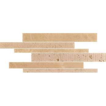 Мрамор Petra Antiqua Surfaces 1 travertino chiaro MOSAICO MURAZZO PATCH 10 CM 3,5 x 60 - 5 x 60 - 7 x 60