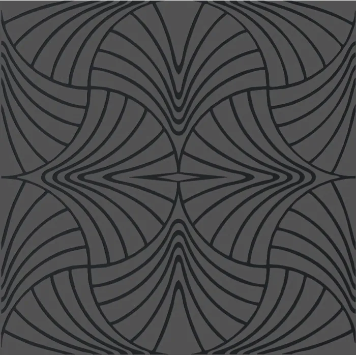 Керамогранит Petracers Swing Piuma Sterling Silver Nero