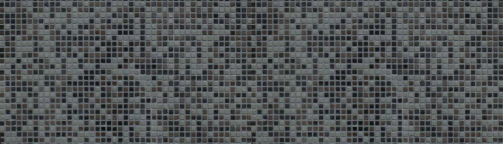 Керамогранит Micro. Micromosaics Micromosaics Mix Graphite Coffee Black