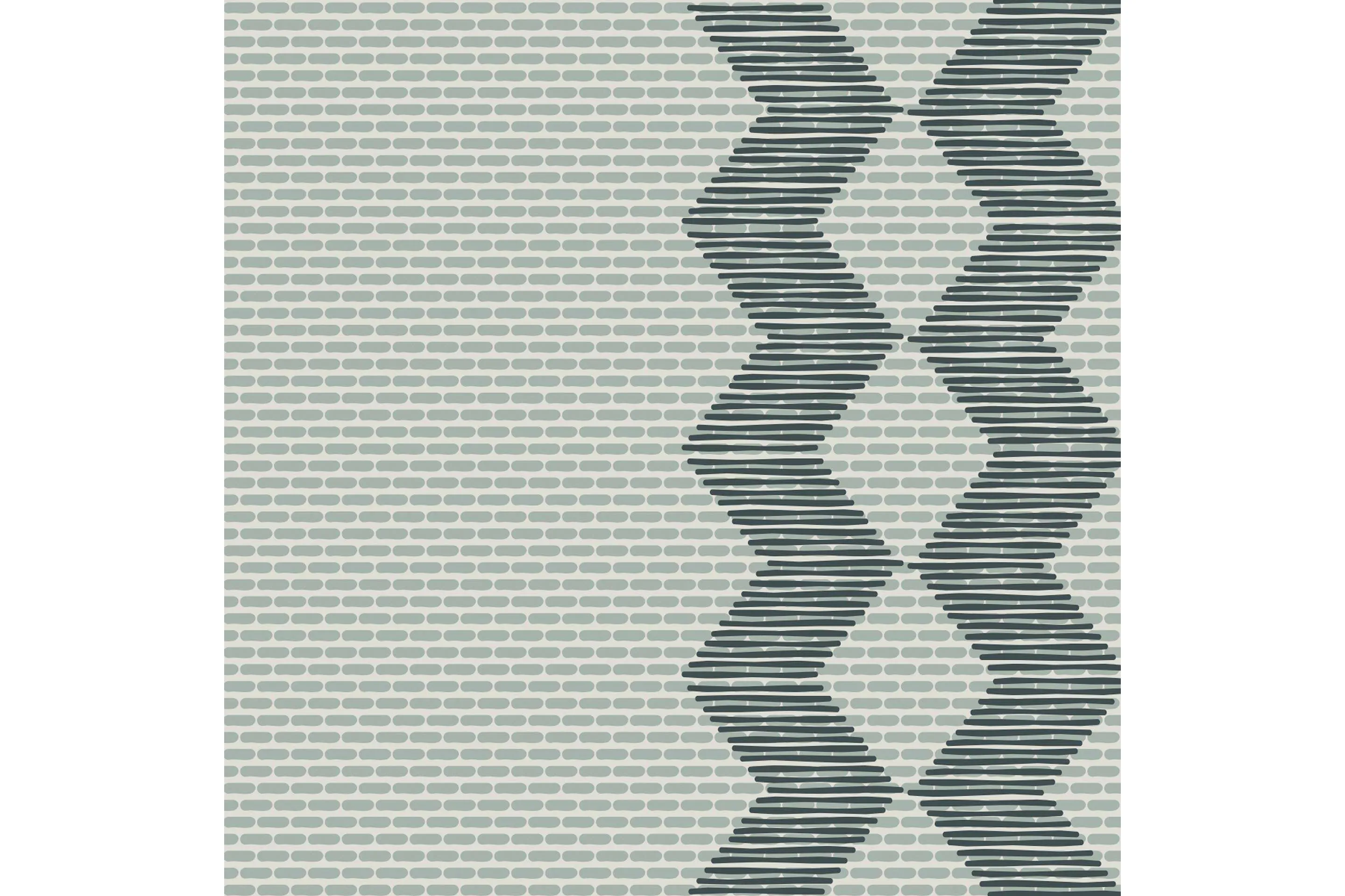 Керамогранит Mutina Tape Zigzag Half Green
