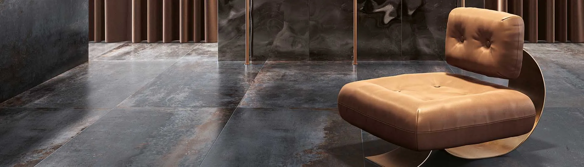 Керамогранит Cir Serenissima Costruire Metallo Nero