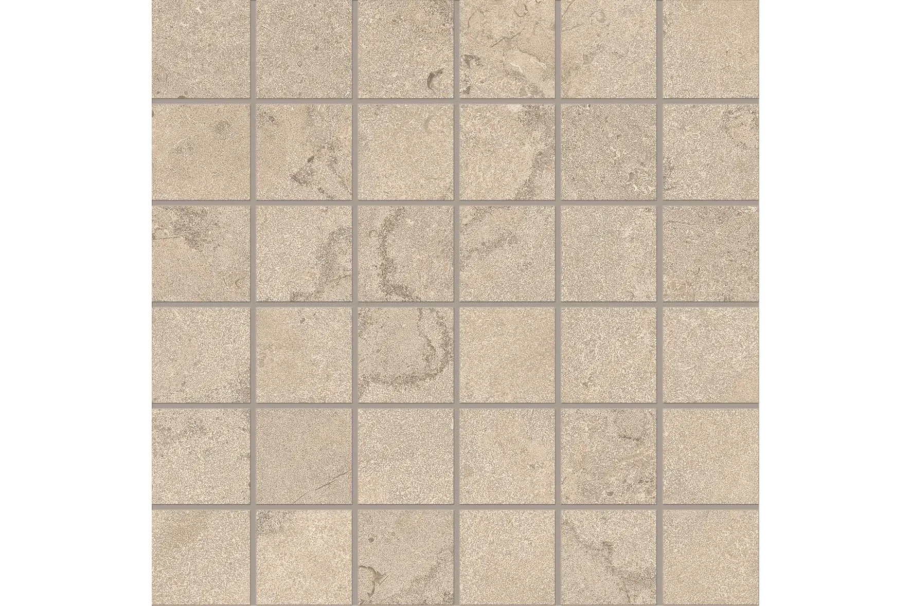Керамогранит Ergon by Emil Group Portland Stone Cross Cut Sand Mosaico 5X5
