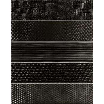 Керамогранит Tonalite Metal40 Decoro Black Mixed