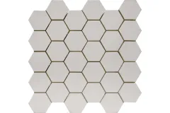 Керамогранит CE.SI. Full Body Esagono 5X5 Su Rete Fluoro