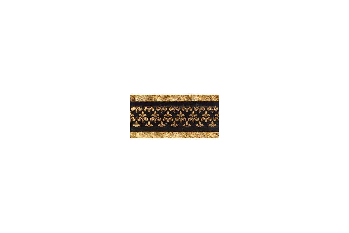 Мрамор Petra Antiqua Evolution 2 Braid 6 Nero Marquinia Gold 15,5 X 30,5 Cm