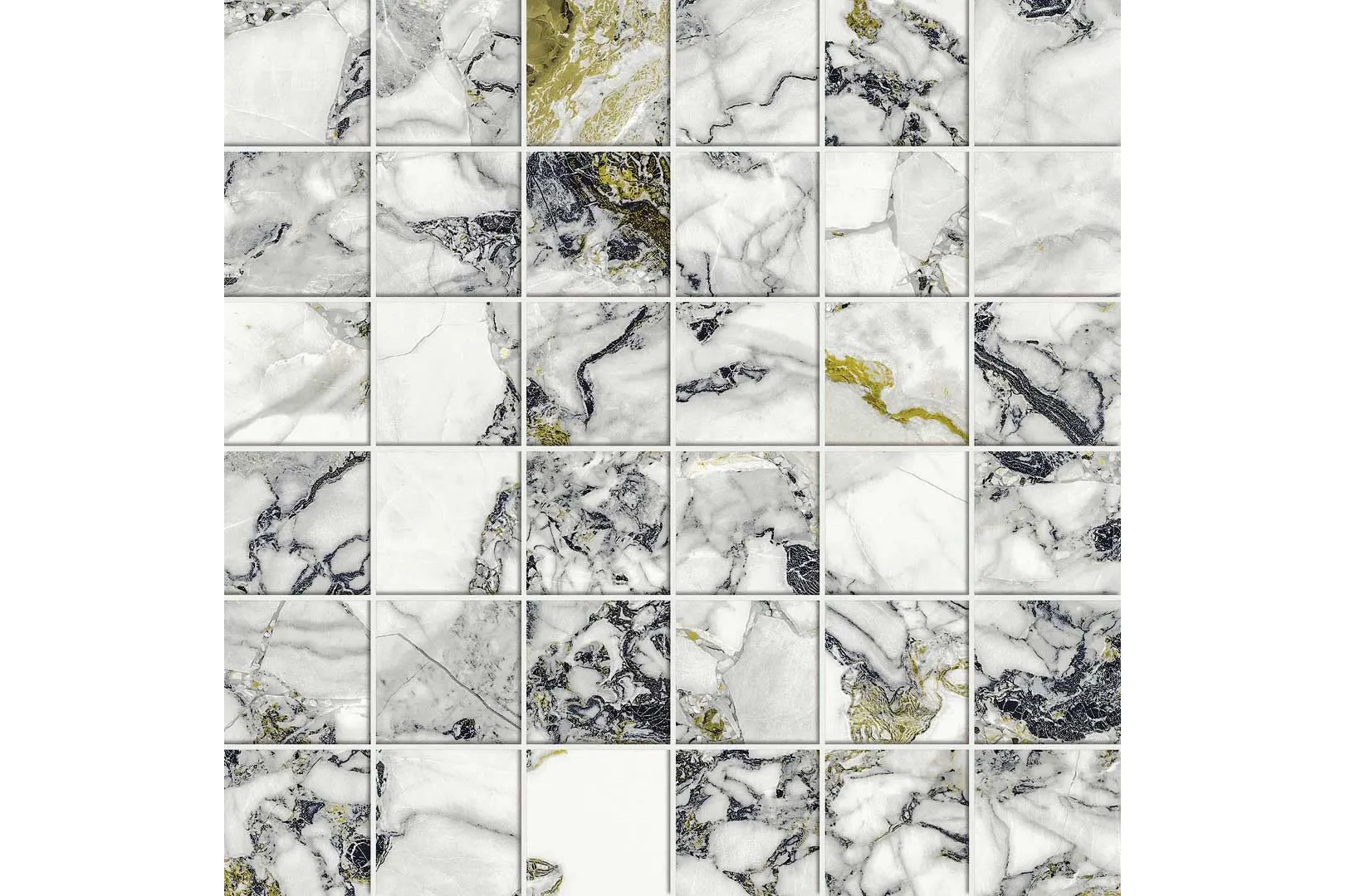 Керамогранит Atlas Concorde Russia Forte Dei Marmi Quark Ceppo Apuano Forest Mosaico