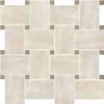 Керамогранит Cir Serenissima Fossil Mosaico Basket Crema