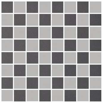 Керамогранит Grazia Ceramiche Retro2 (Ретро2) Mosaico Coal-Silver