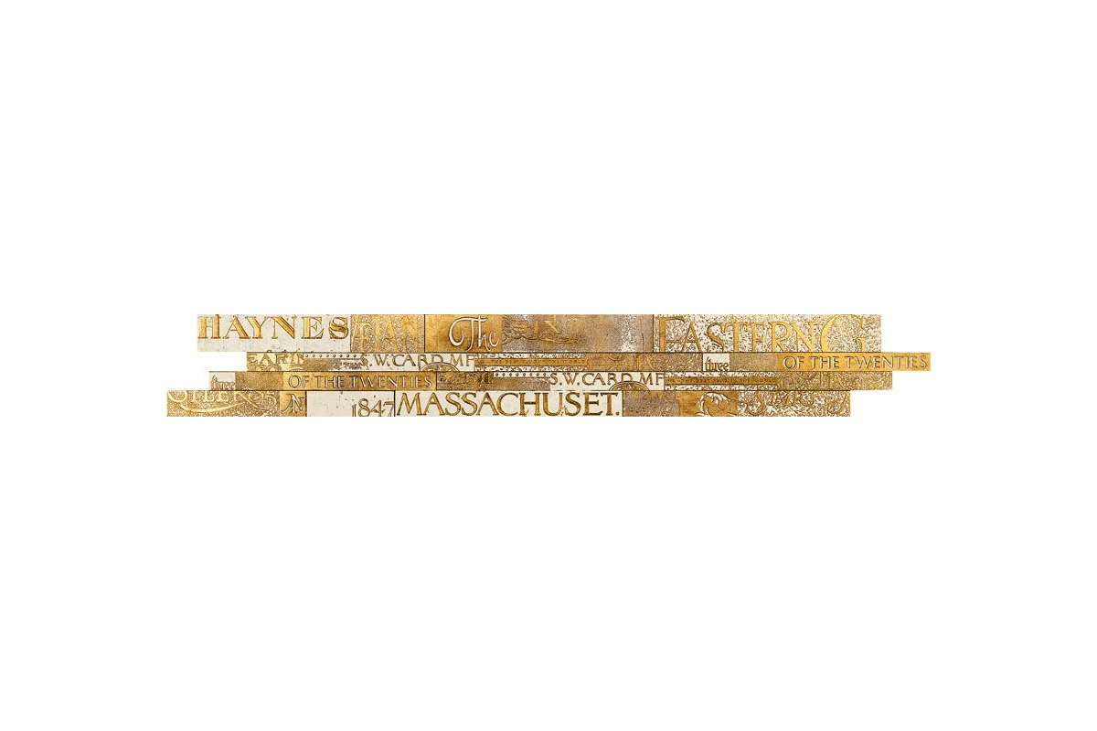 Мрамор Petra Antiqua Evolution 2 Brooklyn Biancone Gold  180 X 28 Cm