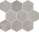Mosaico Esagoni Grey