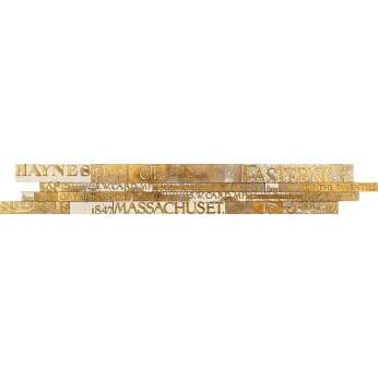 Мрамор Petra Antiqua Evolution 2 brooklyn biancone gold  180 x 28 CM