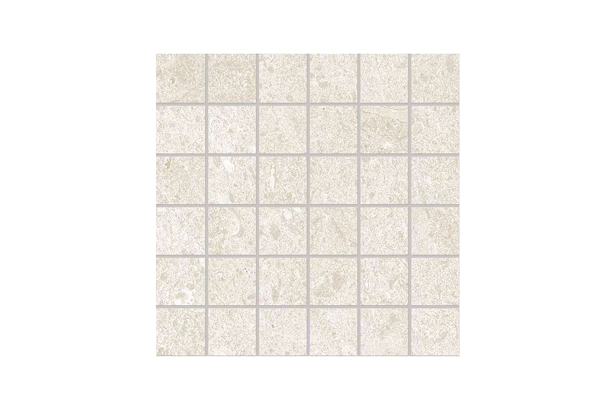 Керамогранит Ergon by Emil Group Matera Stone Neutra White Mosaico Silktech