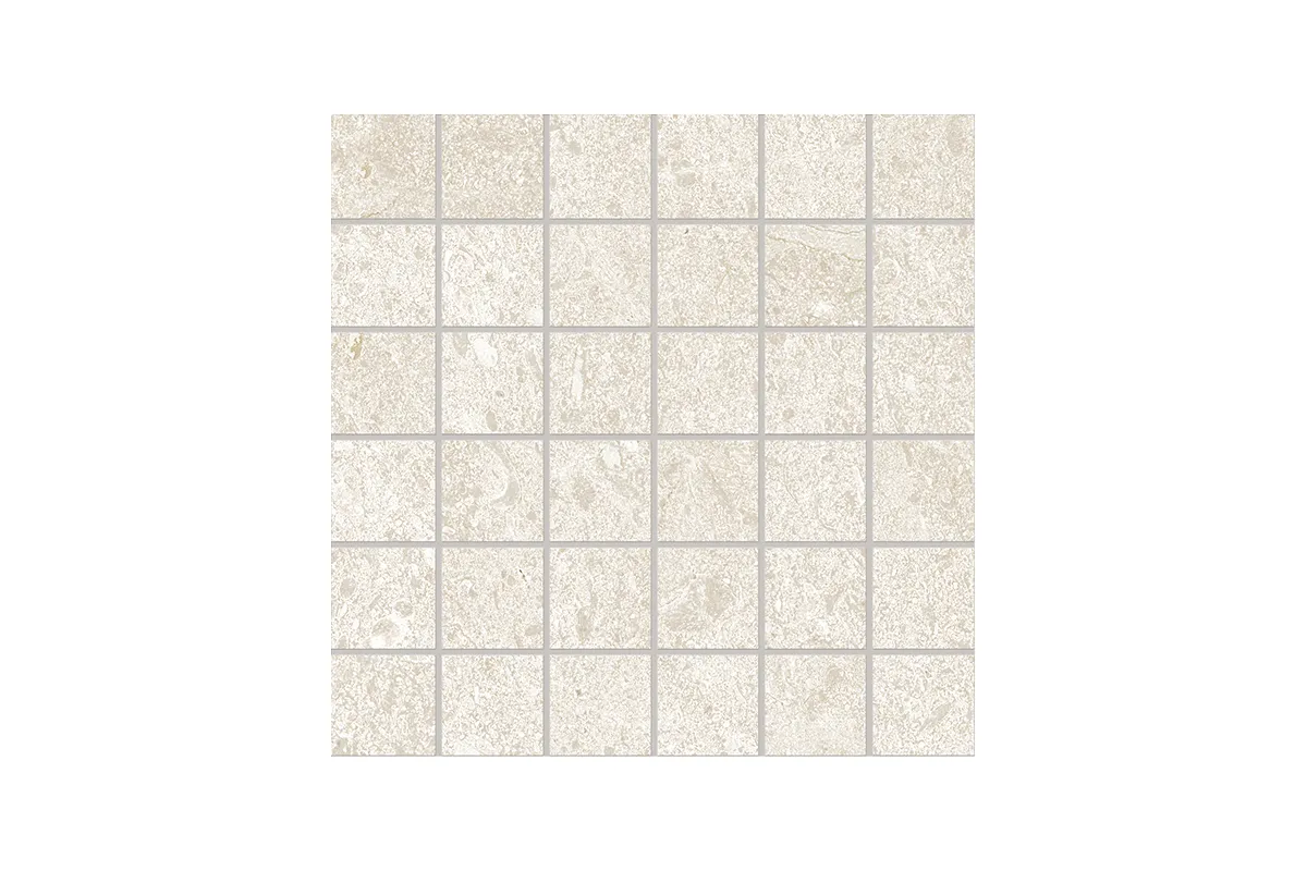 Керамогранит Ergon by Emil Group Matera Stone Neutra White Mosaico Silktech