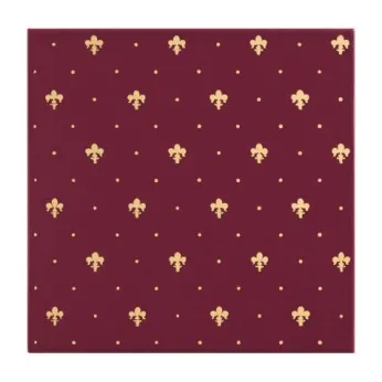 Керамогранит Petracers Grand Elegance Gold (Гранд Элеганс Голд) Giglio Oro Su Bordeaux