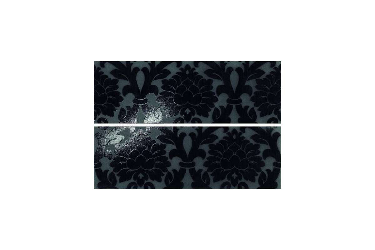 Керамогранит Settecento New Baroque Decoro Velvet ( A + B ) Black