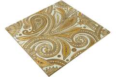 Мрамор Petra Antiqua Acqueforti Tiles  Biancone Dec.oro
