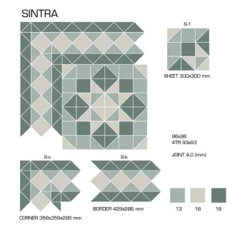 Керамогранит TopCer Victorian Designs Sintra