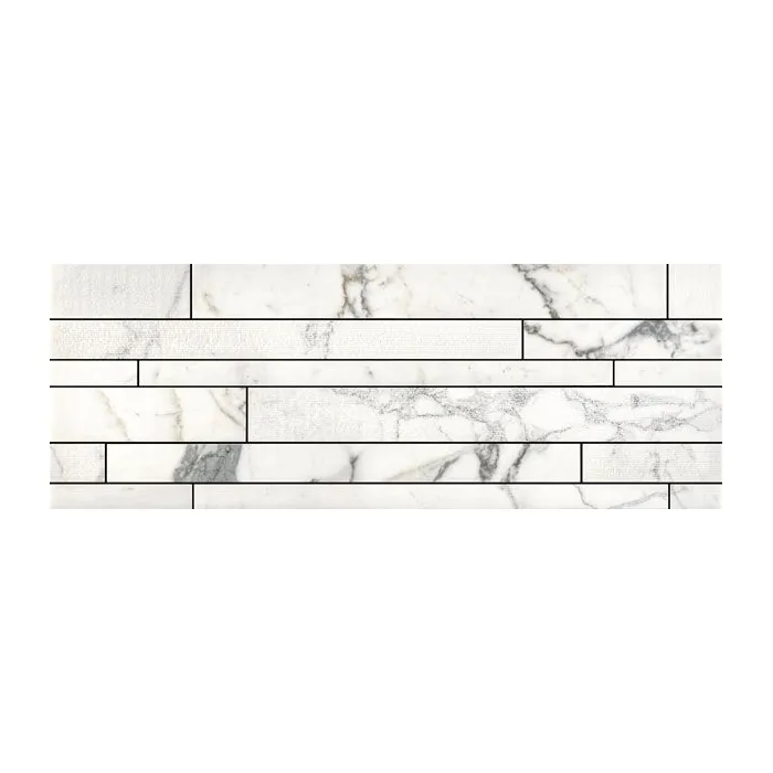 Мрамор Petra Antiqua Evolution murazzo patch 18 statuario CM 3,5 x 60 - 5 x 60 - 7 x 60