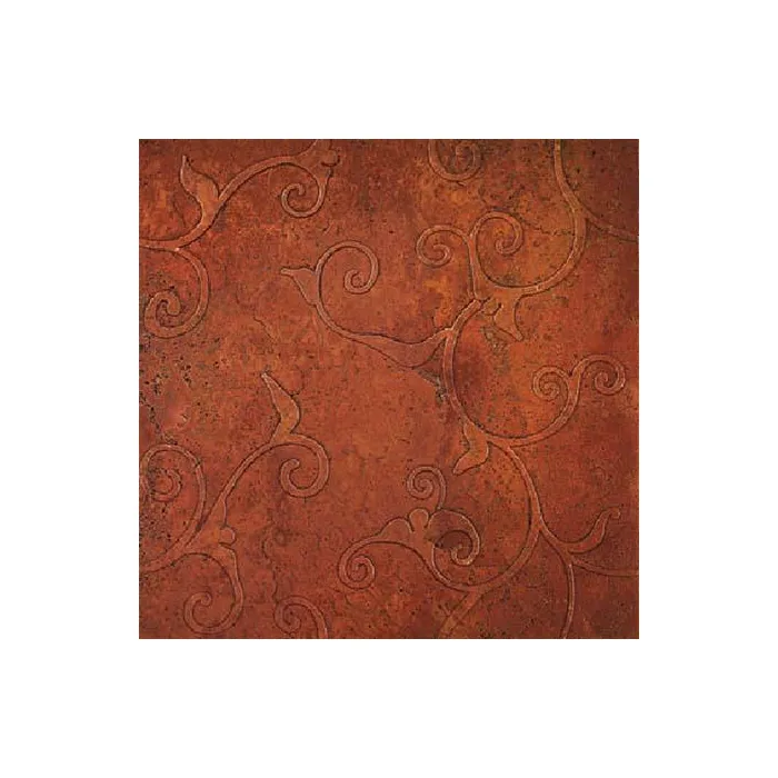 Мрамор Petra Antiqua Lacche 1 DAMASCO 1 Fondo Naturale - Decoro Travertino Rosso 30,5 x 30,5