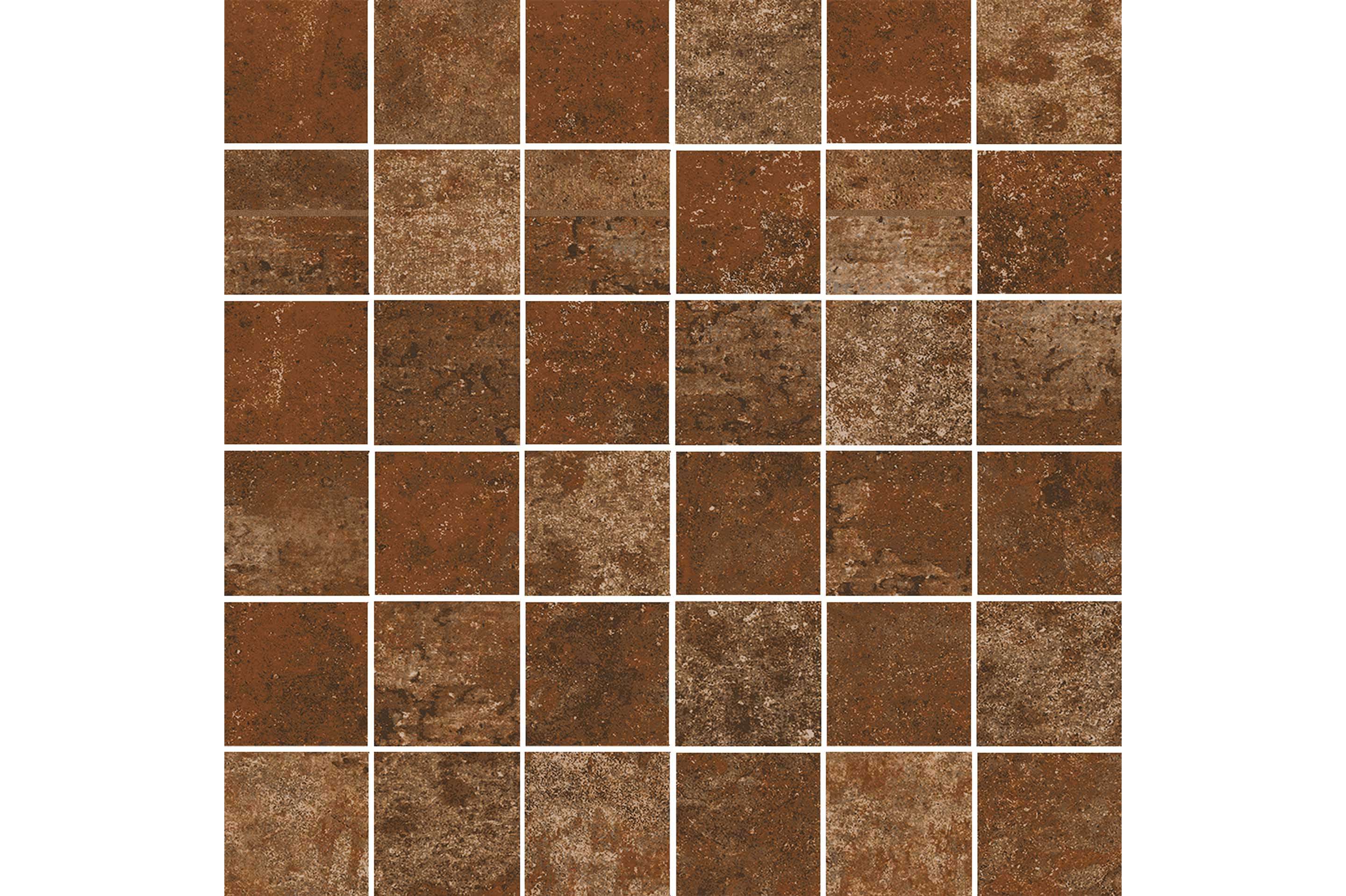 Керамогранит Cir Serenissima Costruire Mosaico Metallo Rame