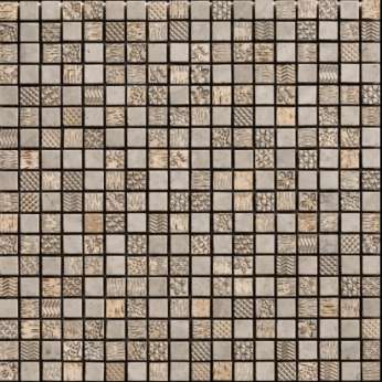 Мрамор Petra Antiqua Acqueforti Mosaics MOSAICO MANILA 5х5 NEW SMOKE BRONZO