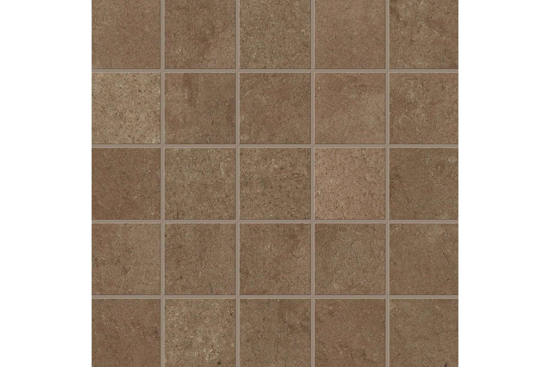 Керамогранит Piemme Ceramiche Bits & Pieces Mosaico Peat Brown