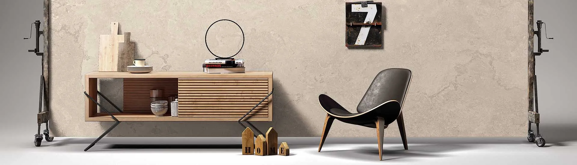 Керамогранит Level by Emil Group Stone Portland Bookmatch B