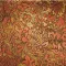BLOOM Fondo Oro - Decoro Travertino Rosso 30,5 x 30,5