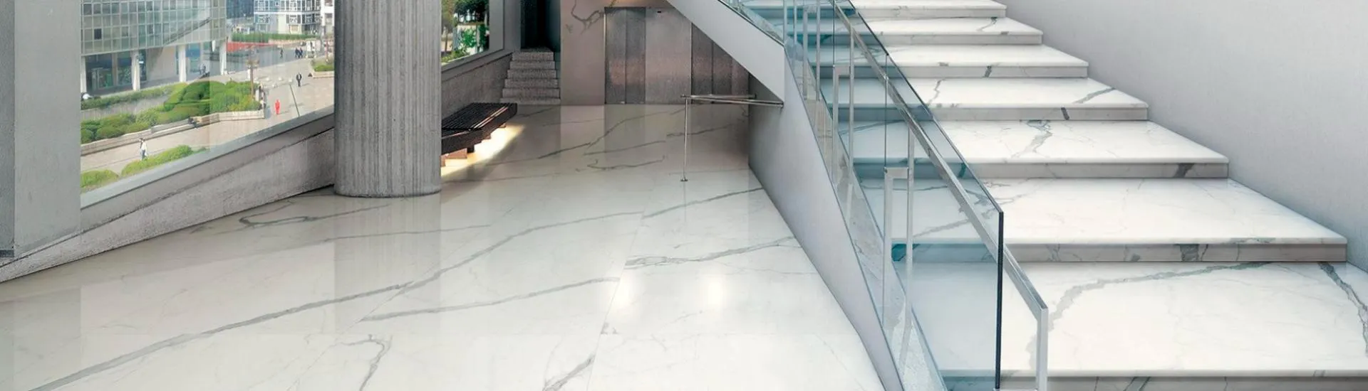 Керамогранит MaxFine by Iris FMG H270 Bianco Venato Extra