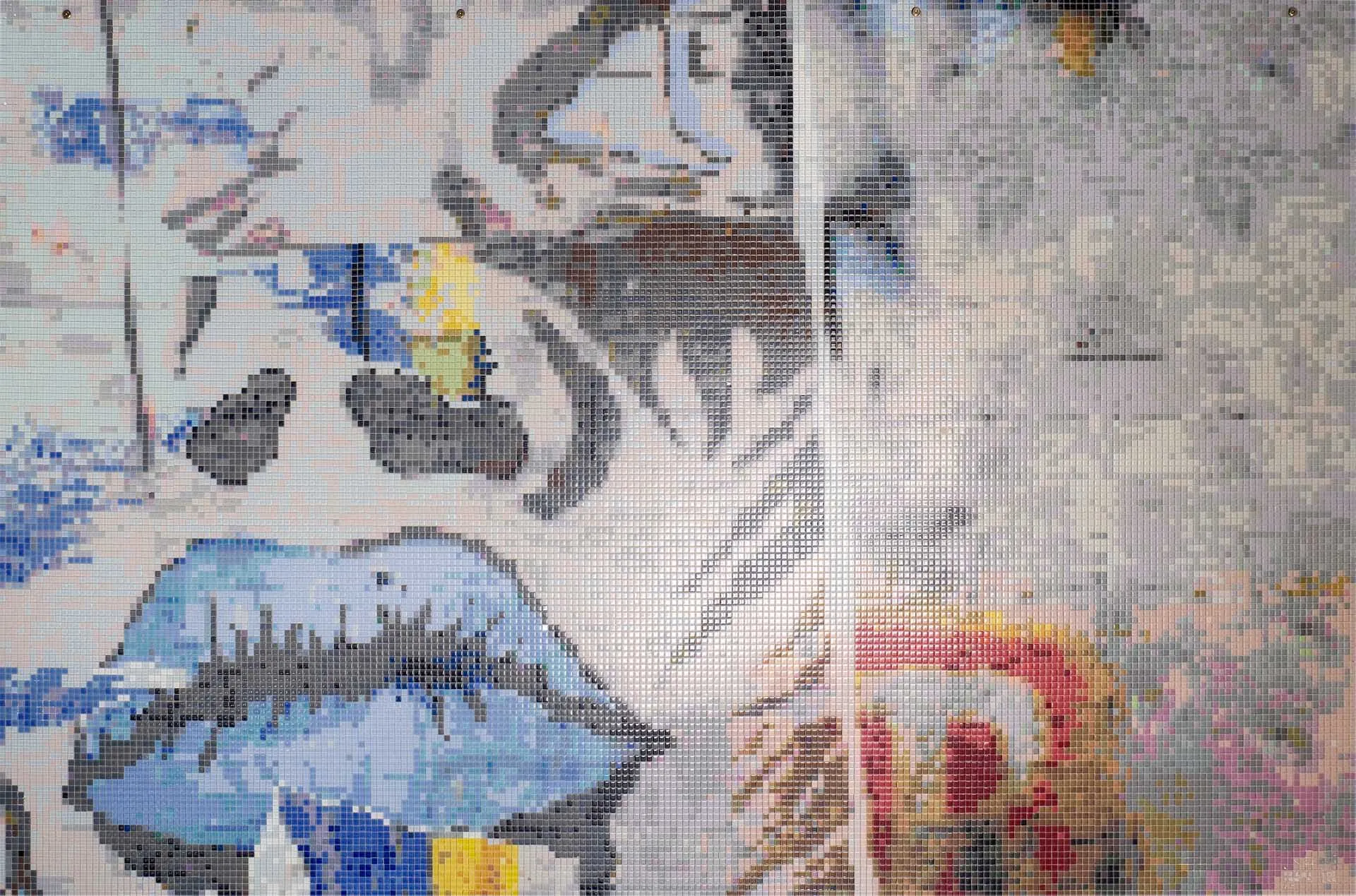 Мозаика MOSAICO+ Панно Панно BLUE MANGA