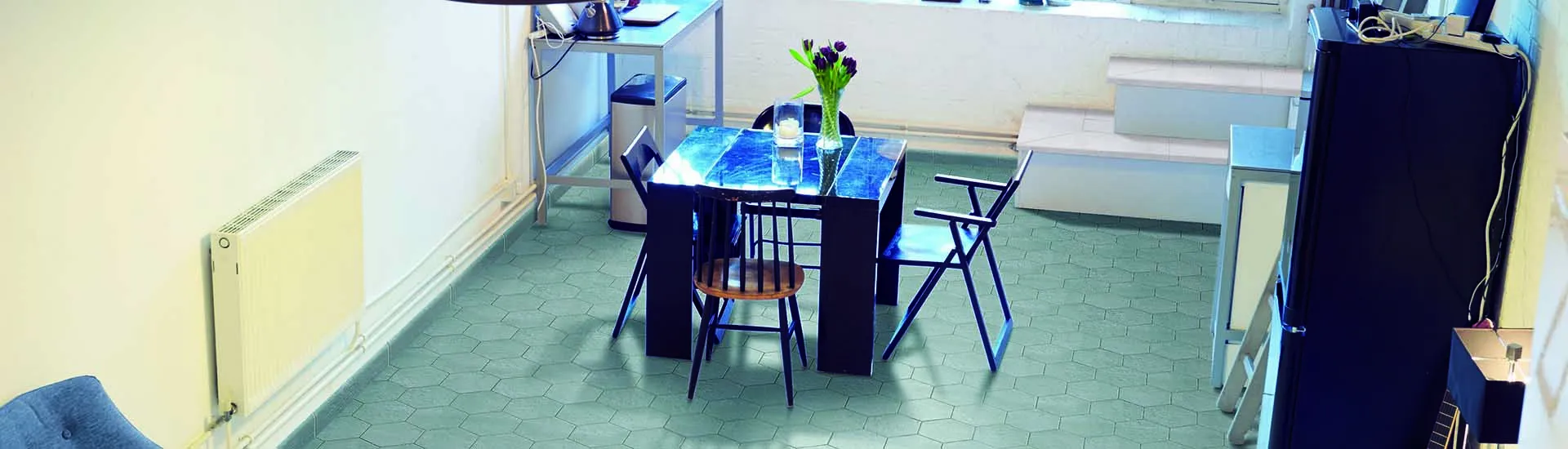 Керамогранит Cir Serenissima Mat Mat C Sky Esagona