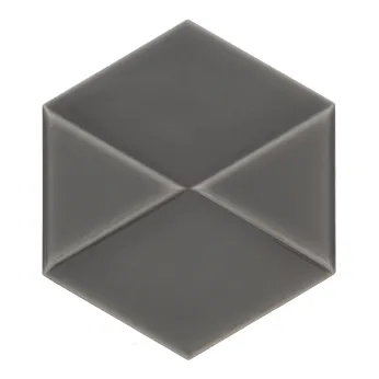 Керамогранит Settecento Outfit Esagona Charcoal