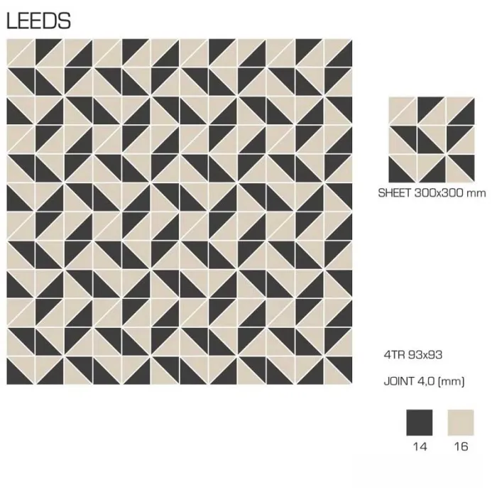 Керамогранит TopCer Victorian Designs Leeds