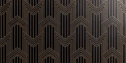 Geometria Ottone Su Nero