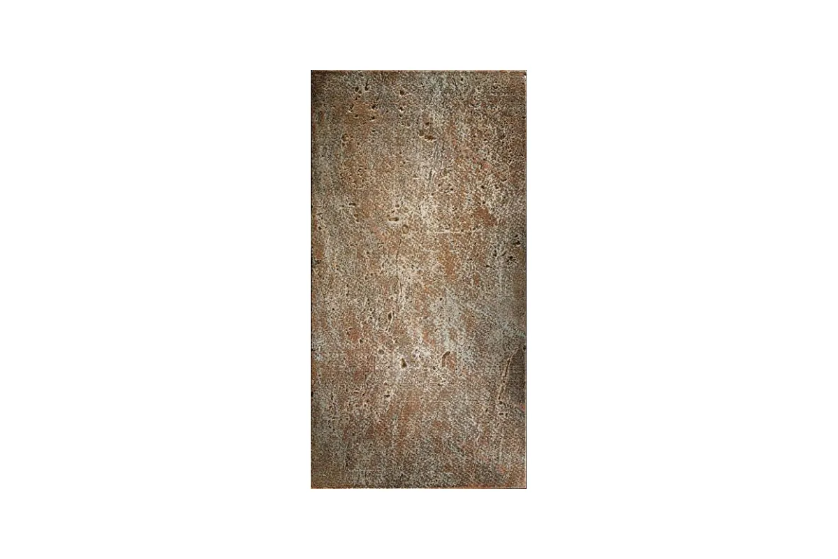 Мрамор Petra Antiqua Lacche 2 Ozone Fondo Argento  Decoro Travertino Rosso  30,5 X 60
