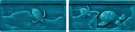 Listello Turtles A + B Emerald