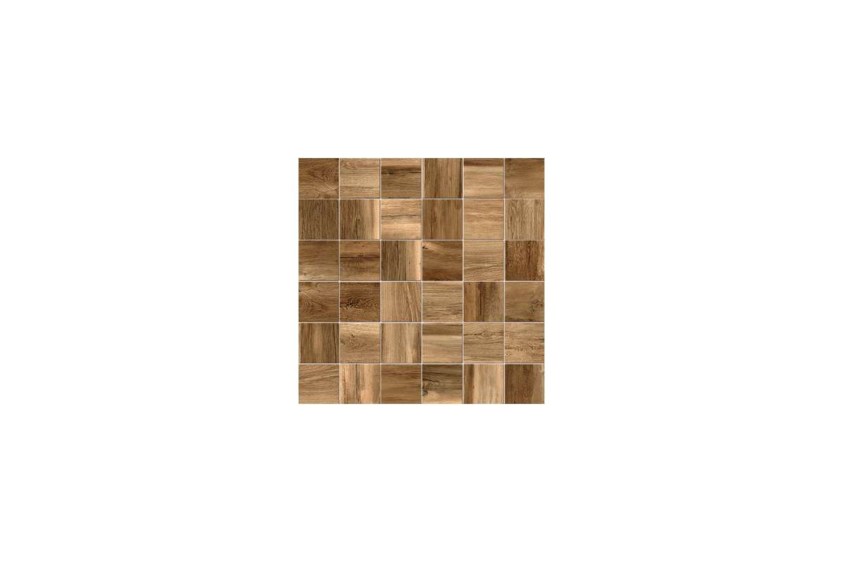 Керамогранит LaFaenza Legno Del Notaio Mosaico Dark Beige