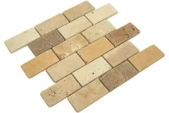 Мрамор Petra Antiqua Mosaici/Mosaics Mosaico 5Х10 Su Rete Mix