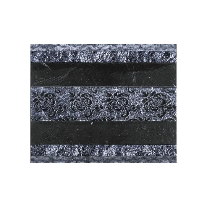 Мрамор Petra Antiqua Evolution 2 braid 4 nero marquinia indaco 25,5 x 30,5 CM