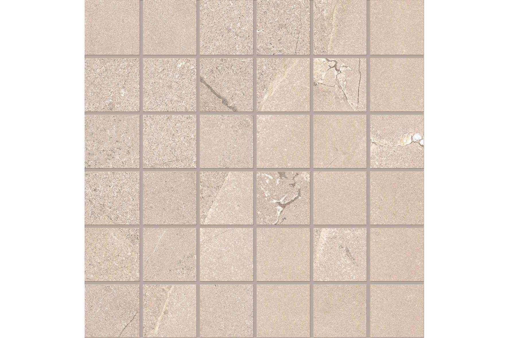 Керамогранит Provenza by Emil Group Unique Infinity Purestone Beige Mosaico 5X5