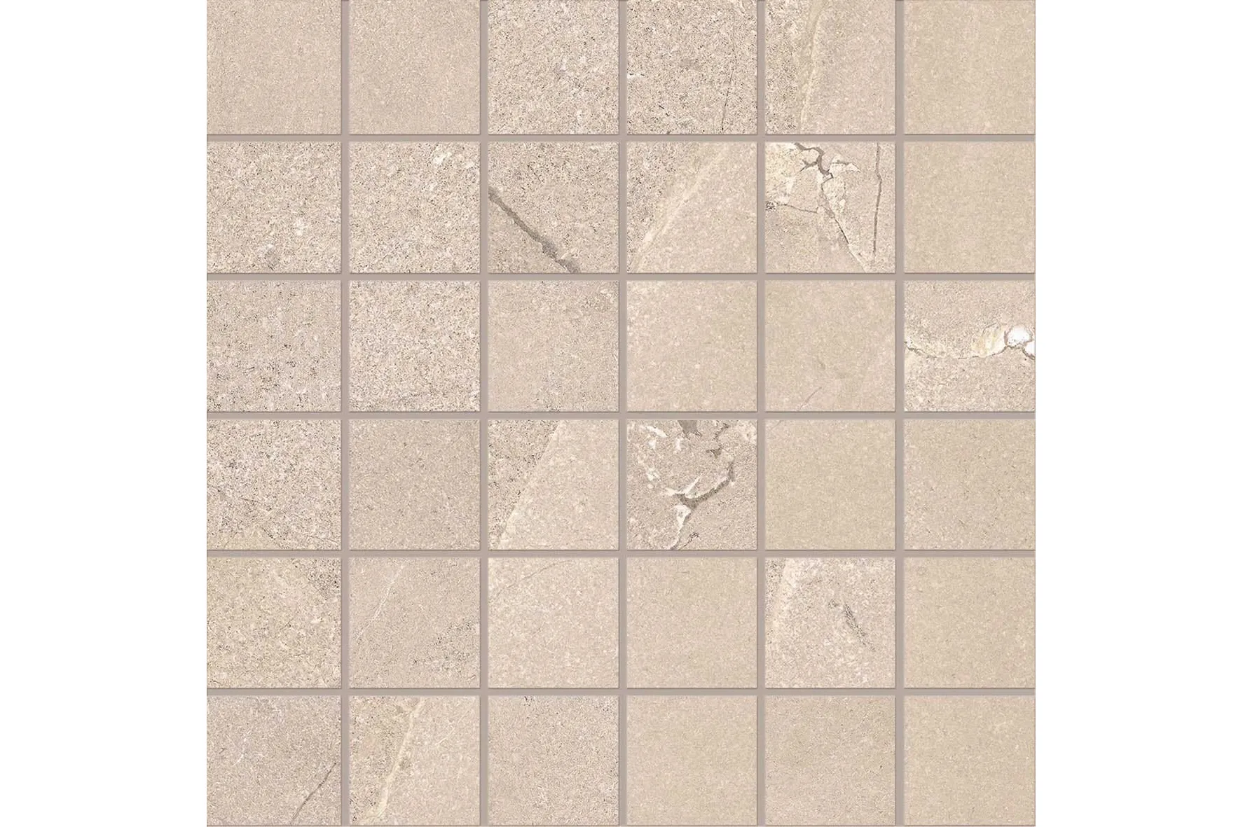 Керамогранит Provenza by Emil Group Unique Intensity Purestone Beige Mosaico 5X5