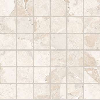 Керамогранит Ergon by Emil Group Matera Stone White Mosaico 5x5
