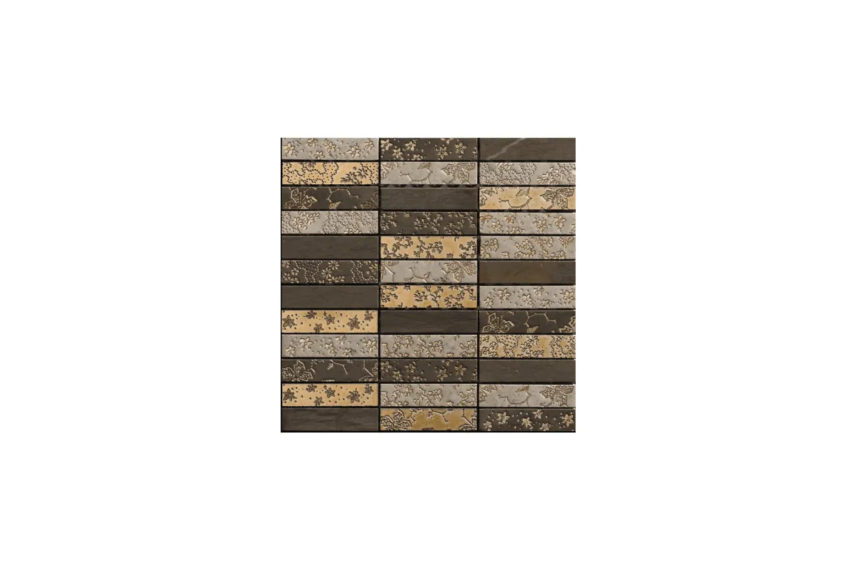 Мрамор Petra Antiqua Acqueforti Mosaics Mosaico Bassai 2.5Х10 Patch 2