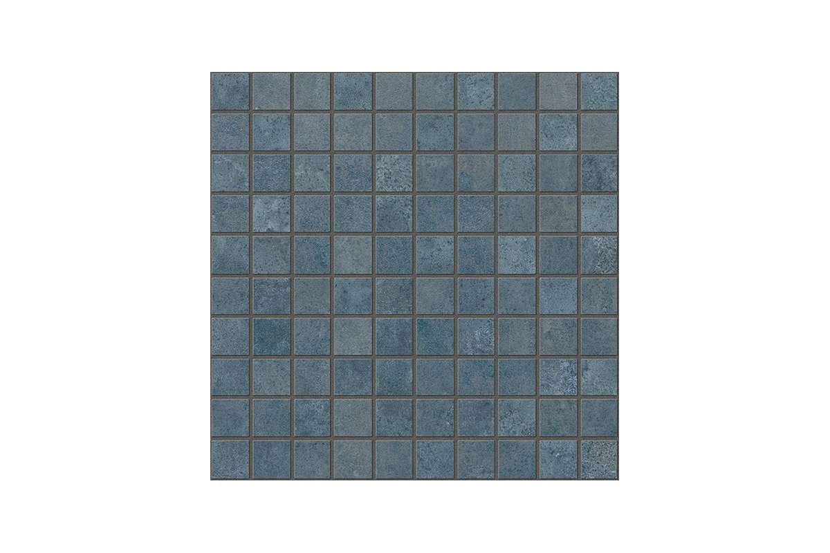 Керамогранит Provenza by Emil Group Vulcanika Mosaico 3X3 Blu Raku