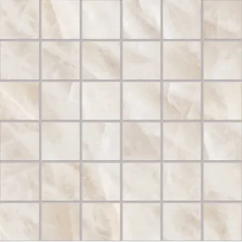 Керамогранит Emil Ceramica Tele di Marmo Crystal Mosaico Vitrum White 5x5